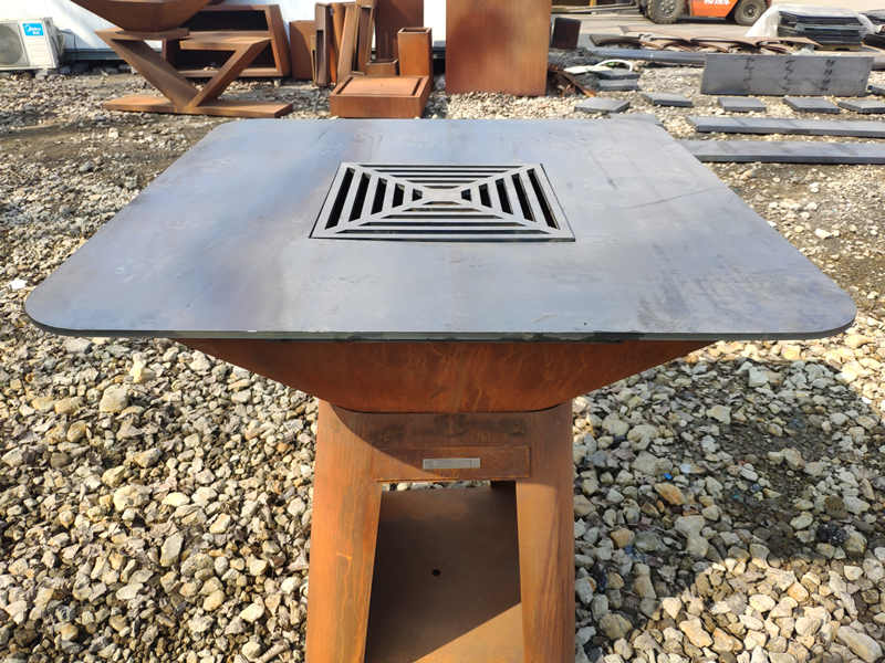 <h3>Corten Steel Bbq Grill Stove Eco Friendly- AHL corten grill</h3>
